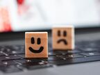 Happy and Sad faces on a Keyboard frustrated by CRA online